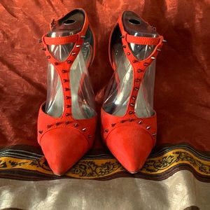 Rachel Roy studded t-strap pumps